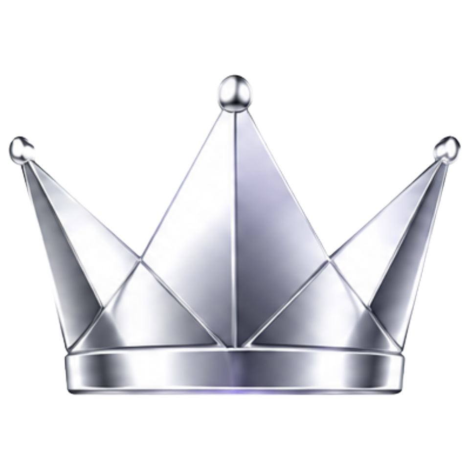Platinum Crown verification badge